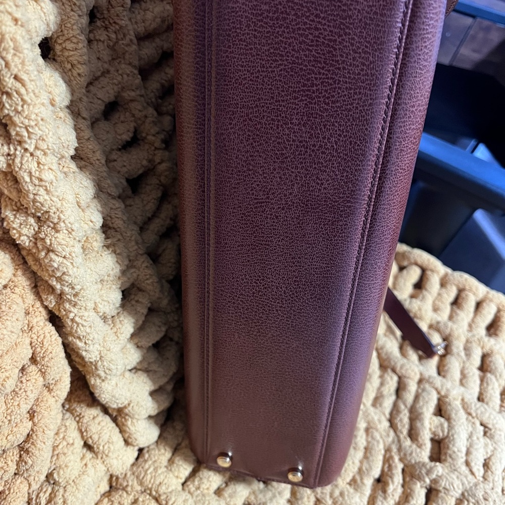 Salvatore Ferragamo Rich Brown Satchel/ Handbag/ Crossed-body - Picture 14 of 14